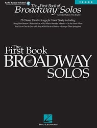 The First Book of Broadway Solos Vocal Solo & Collections sheet music cover